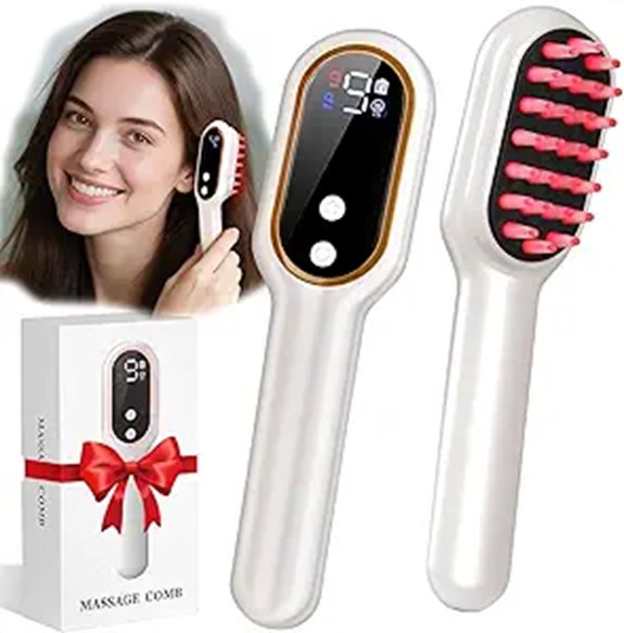 Laser Hair Growth Comb & Scalp Massager