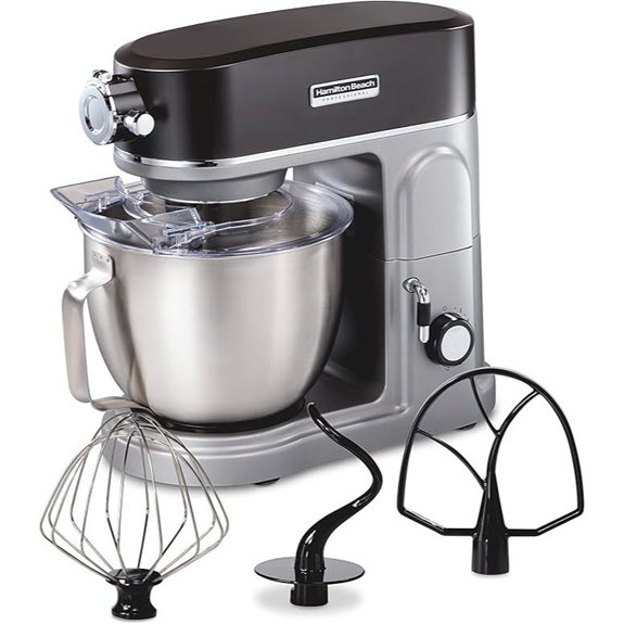Hamilton Beach 5 Qt Stand Mixer with Attachments