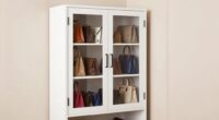 handbag storage cabinet ideas