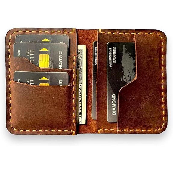Handmade Leather Card Wallet for Men