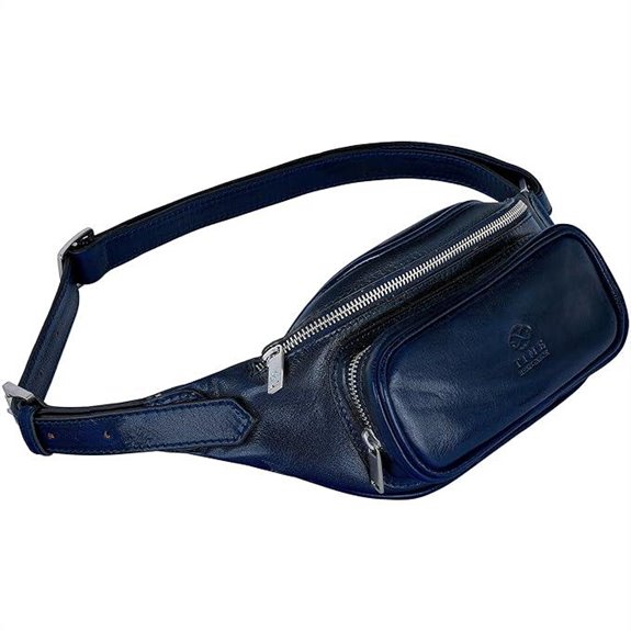 Leather Waist Pack Handmade in Italy