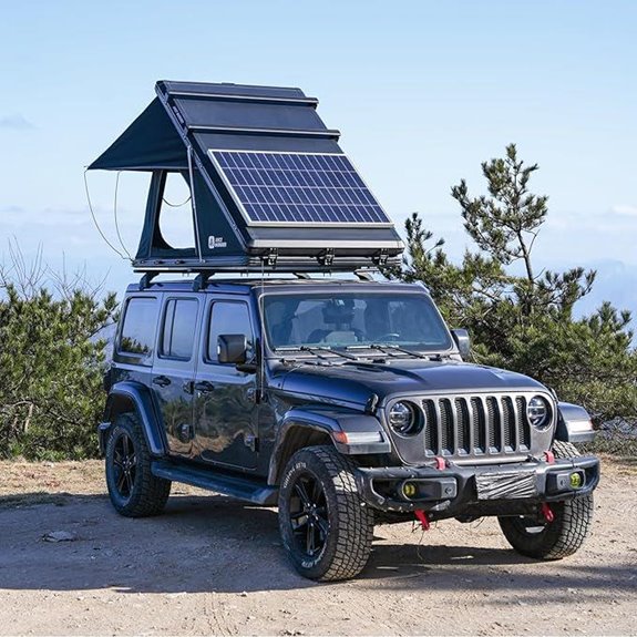 Rooftop Tent Hard Shell with Winter Thermal Layer