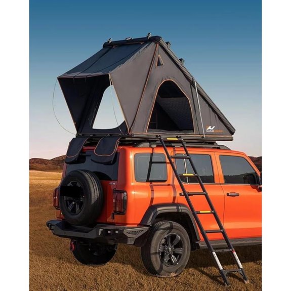 BAMACAR Naturnest Hard Shell Rooftop Tent for Vehicles