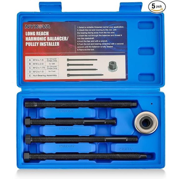 Harmonic Balancer Installer Set with Adapters