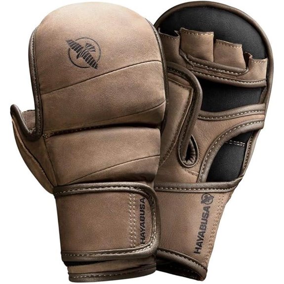 Hayabusa T3 LX Leather 7oz MMA Sparring Training Gloves Men & Women