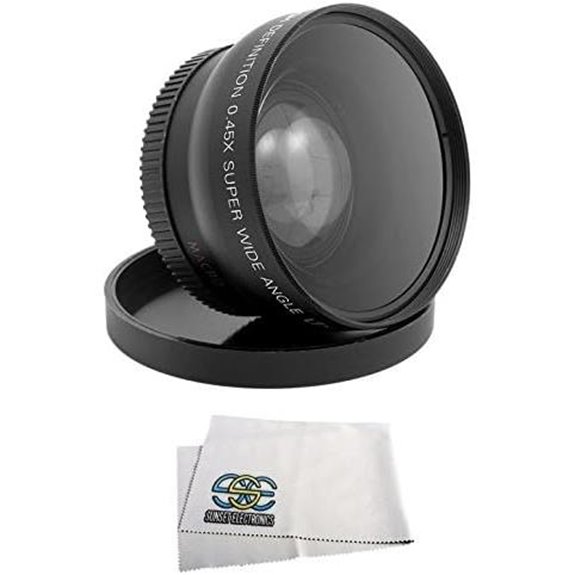 High Definition Wide Angle Lens with Macro Adapter