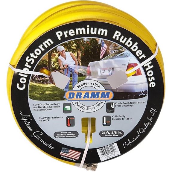 Dramm ColorStorm Premium Rubber Garden Hose (100ft)