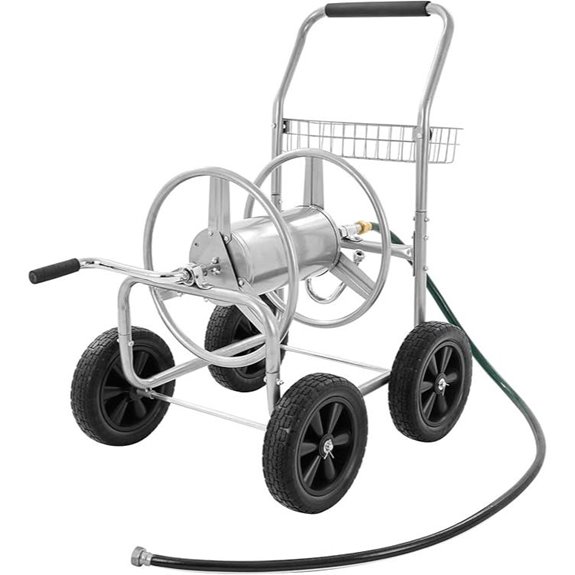 VEVOR Hose Reel Cart for 250 ft Hose