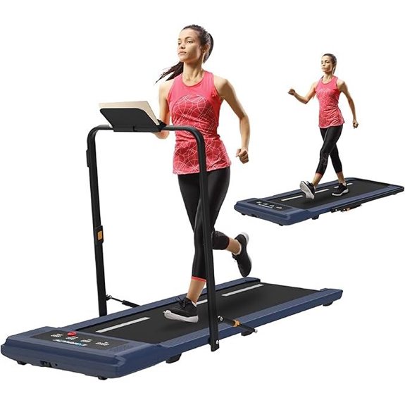 Exerpeutic Heavy-Duty Folding Treadmill for Home Gym