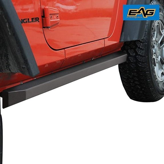 EAG Off-Road Heavy Duty Rock Sliders for Wrangler JK