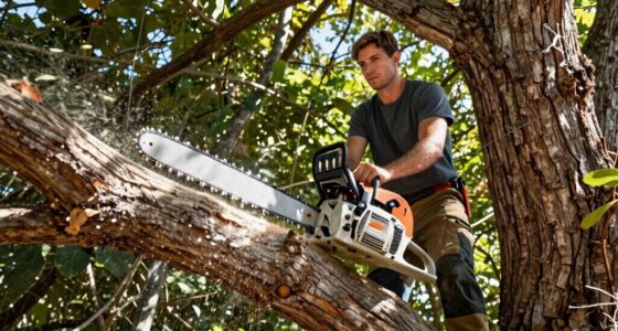 heavy duty large tree chainsaws