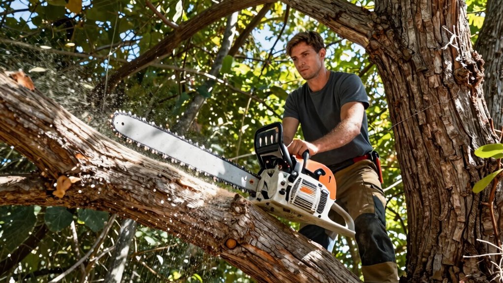 heavy duty large tree chainsaws