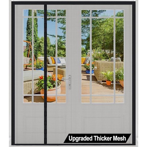 Magnetic Screen Door Heavy Duty Mesh 73