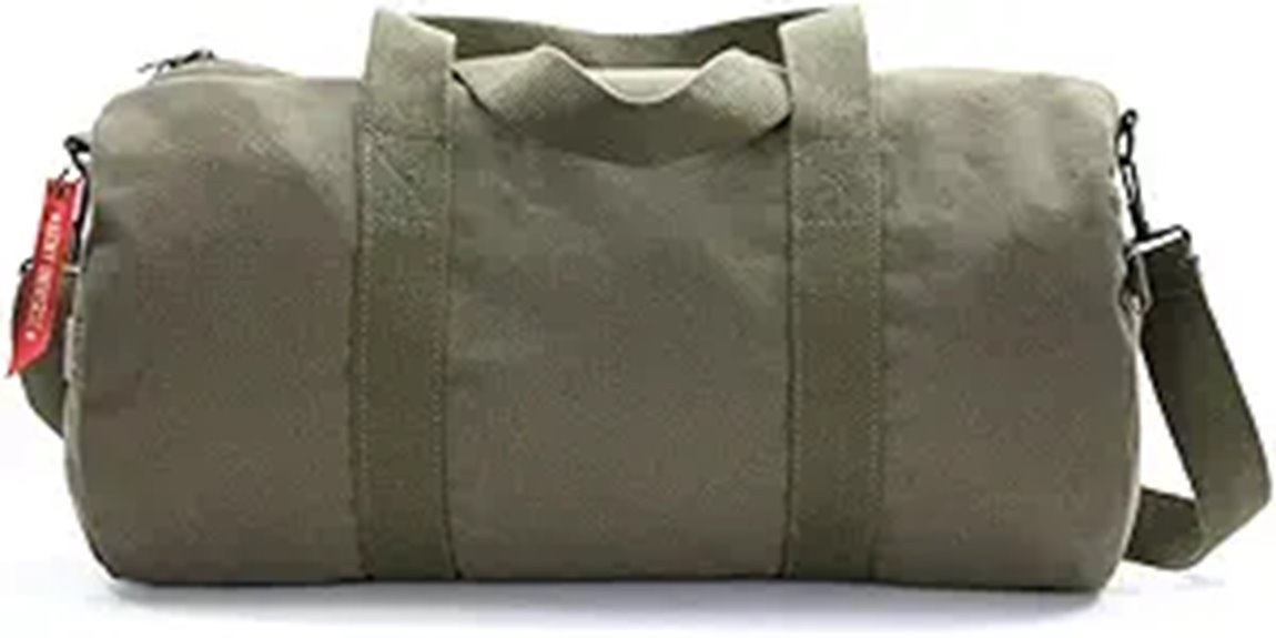 Heavy-Duty Canvas Duffle Bag 24 Olive Drab