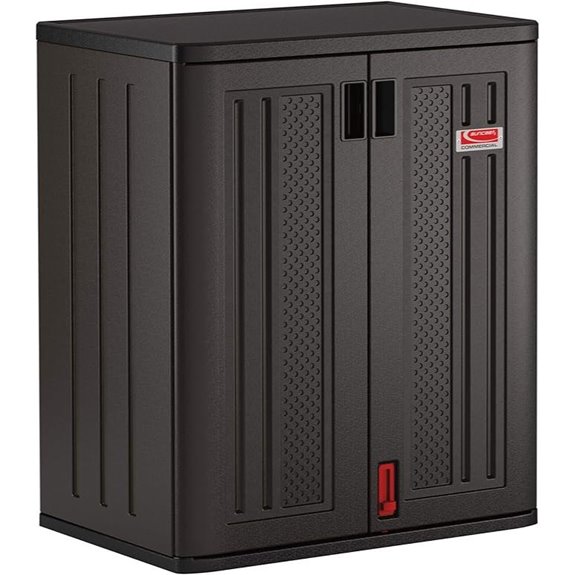 Suncast Heavy-Duty Outdoor Storage Cabinet