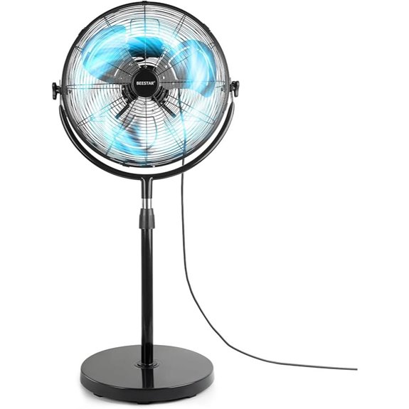 BEESTAR 18 Inch Heavy Duty Pedestal Fan