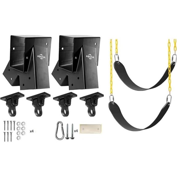 Heavy Duty Swing Set Brackets and Accessories (B007)