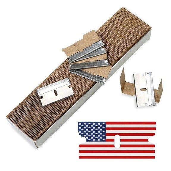 CANOPUS Heavy Duty Razor Blades (Box of 100)