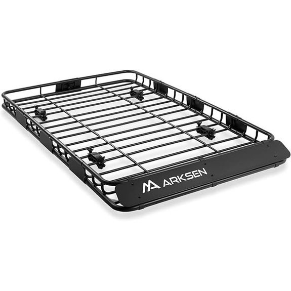 ARKSEN Heavy Duty Universal Roof Rack Cargo Carrier