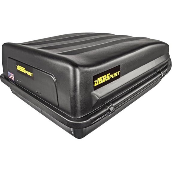 JEGS Roof Cargo Carrier 18 Cu Ft Heavy Duty