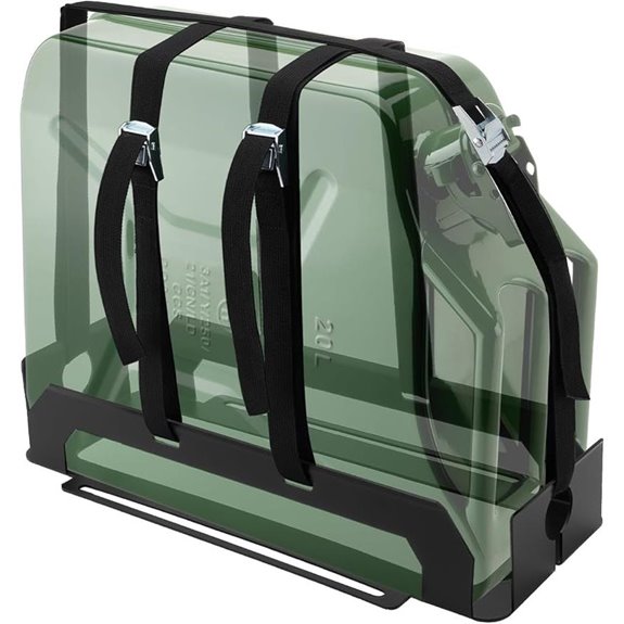 SPARKWHIZ Heavy-Duty Jerry Can Holder for Roof Rack