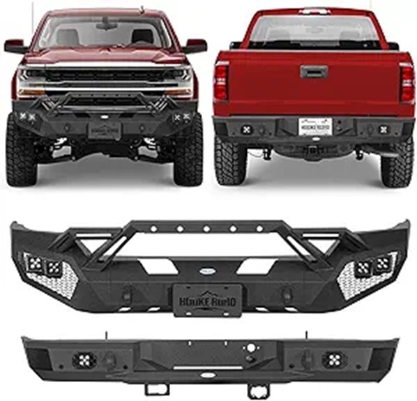 Hooke Road Silverado Heavy Duty Bumper Set