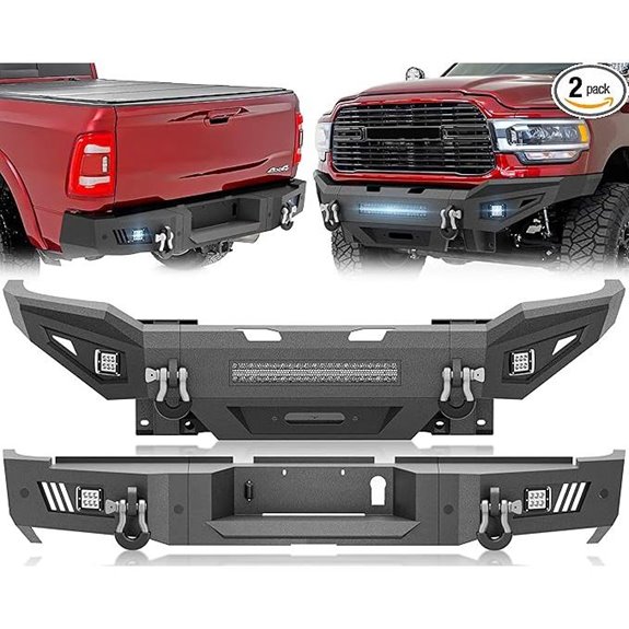 Ram 2500 3500 Front and Rear Bumpers