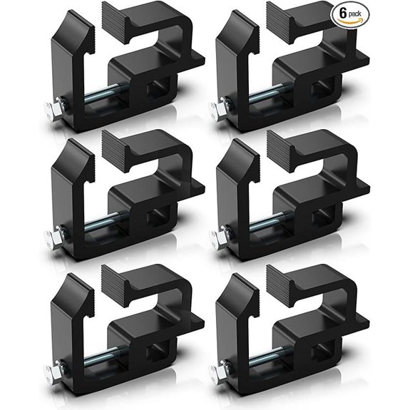Moveland Heavy Duty Truck Cap Clamps (6 Pack)