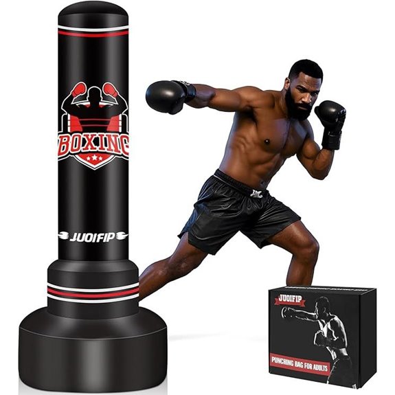 Heavy Freestanding Punching Bag for Adults and Teens
