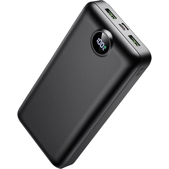 high capacity fast charging power bank