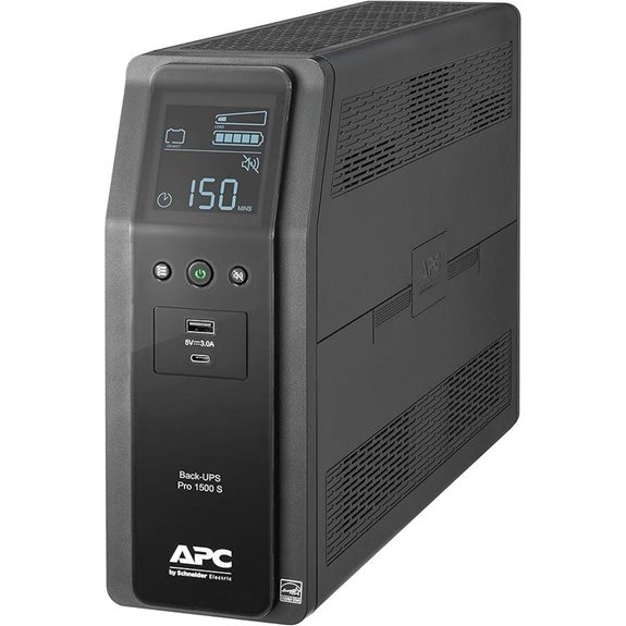 APC BR1500MS2 1500VA Sinewave UPS Battery Backup