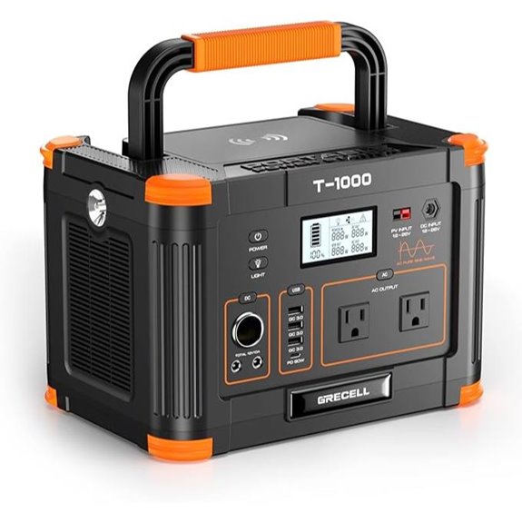 GRECELL 999Wh Portable Solar Power Station