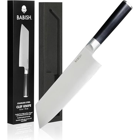 Babish High-Carbon German Steel 7.5 Kitchen Knife