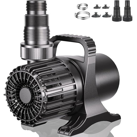 WaterRebirth High Flow Submersible Pond Pump (3200GPH)