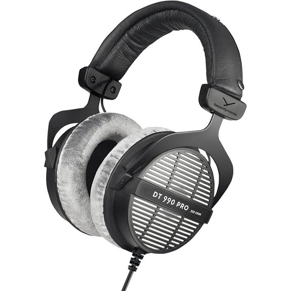 high impedance studio headphones