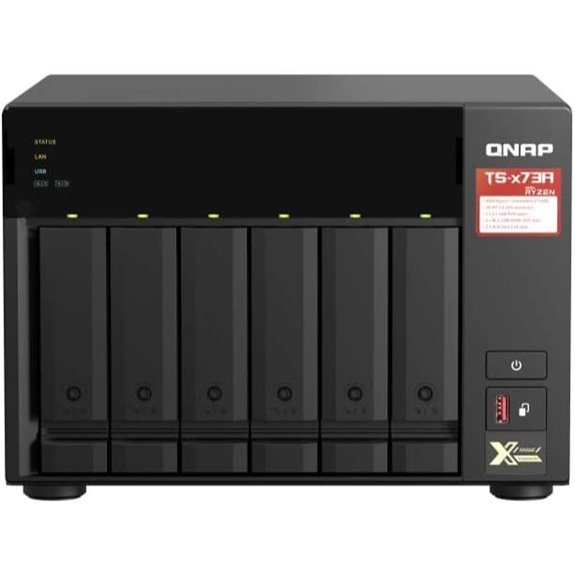 QNAP TS-673A-8G 6-Bay High-Performance NAS