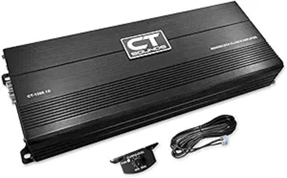 CT Sounds CT-1500.1D Car Mono Amplifier 1500W