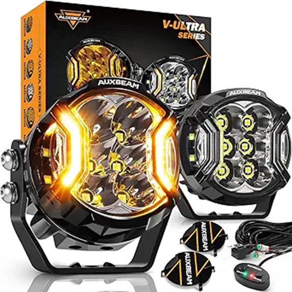 Auxbeam V-Ultra Series 108W LED Pods (Pair)