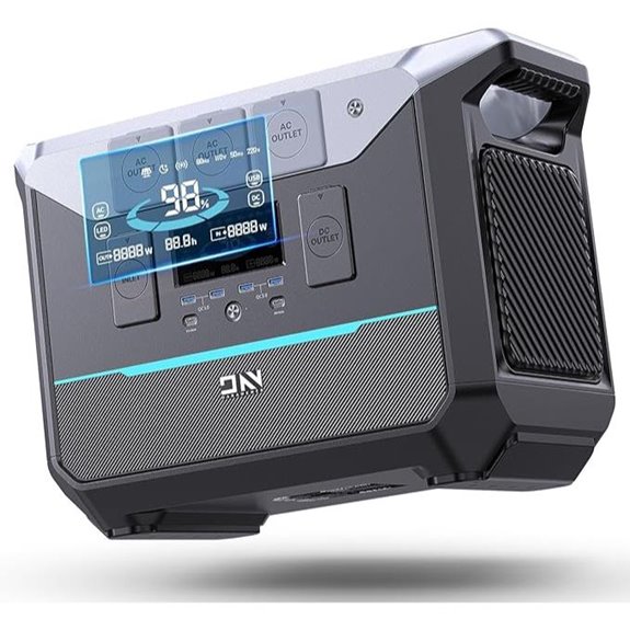 Portable 1800W Power Station with Solar Charging