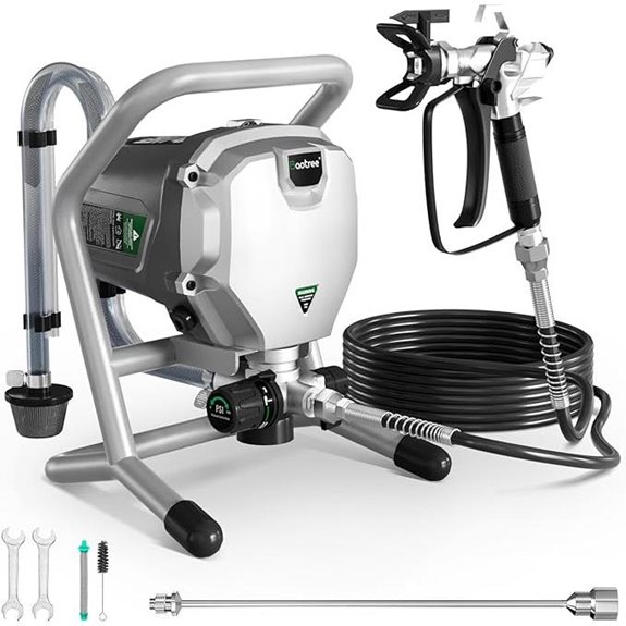 High-Pressure Electric Airless Paint Sprayer with Extension