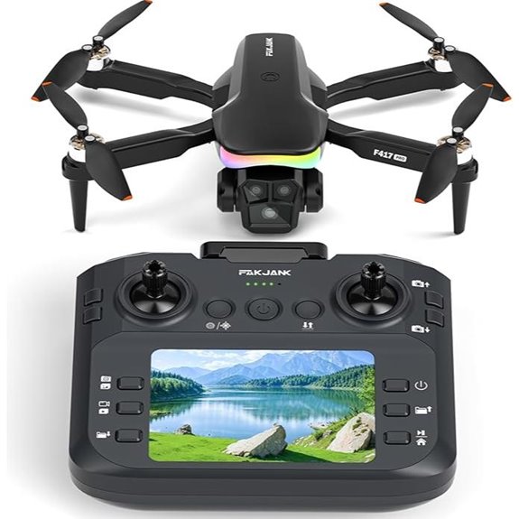 4K Camera Drone with Remote Foldable 3 Speeds