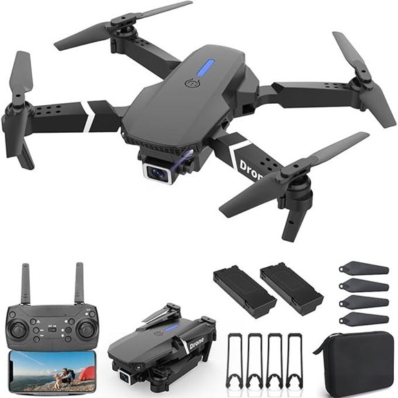 Foldable 1080P Camera Drone with Accessories