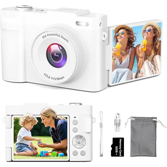 4K Digital Camera for Vlogging and Photography