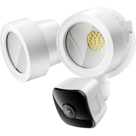 Wired Floodlight Camera with 3K UHD and Siren
