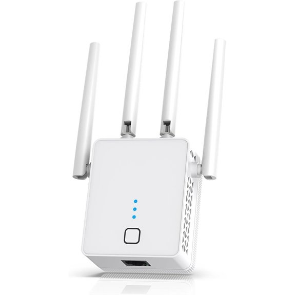 Fast WiFi Extender 1200Mbps Dual Band for Home