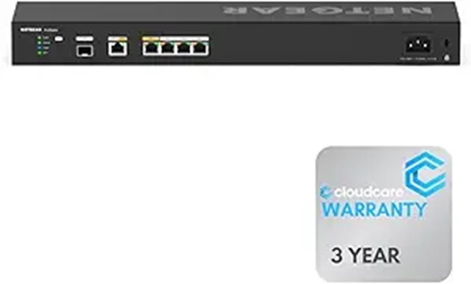 NETGEAR 6-Port 10G Dual WAN Pro Router
