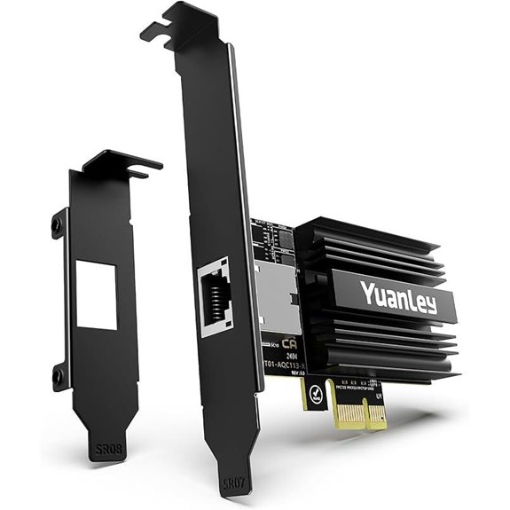 YuanLey 10G PCIe Ethernet Network Card