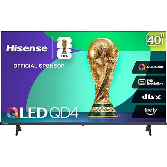 hisense 40 inch qled fire