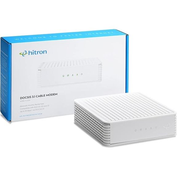 Hitron DOCSIS 3.1 Cable Modem – 1 Gbps Max