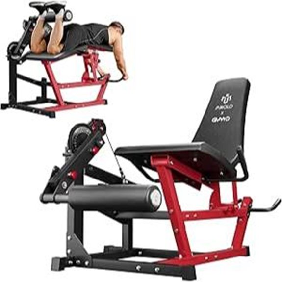 Mikolo Leg Extension & Curl Machine for Home Gym